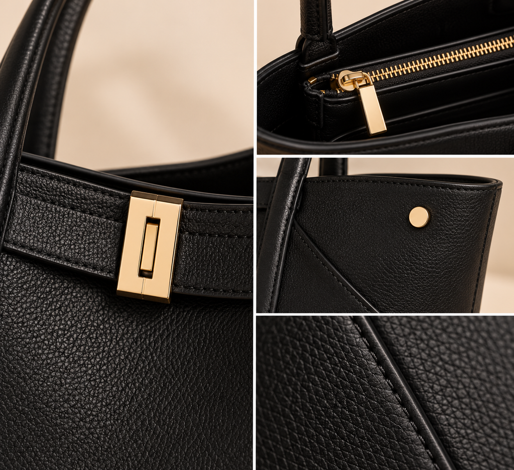 LUNA Sofia – Large PU Shopper Bag