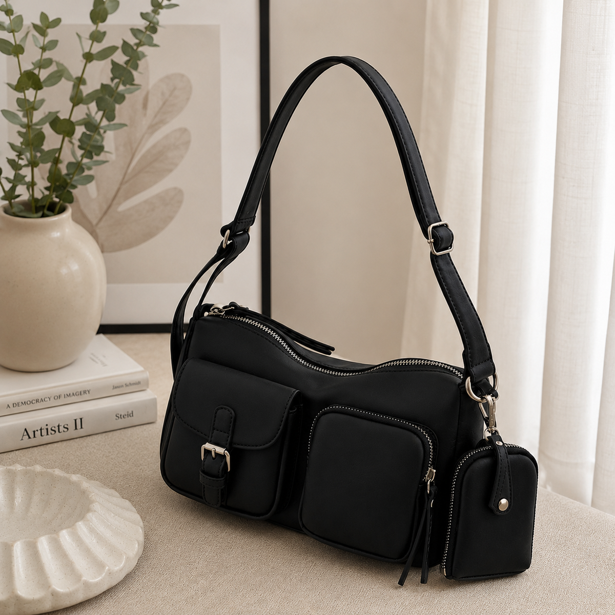 LIV — Elegant axelväska