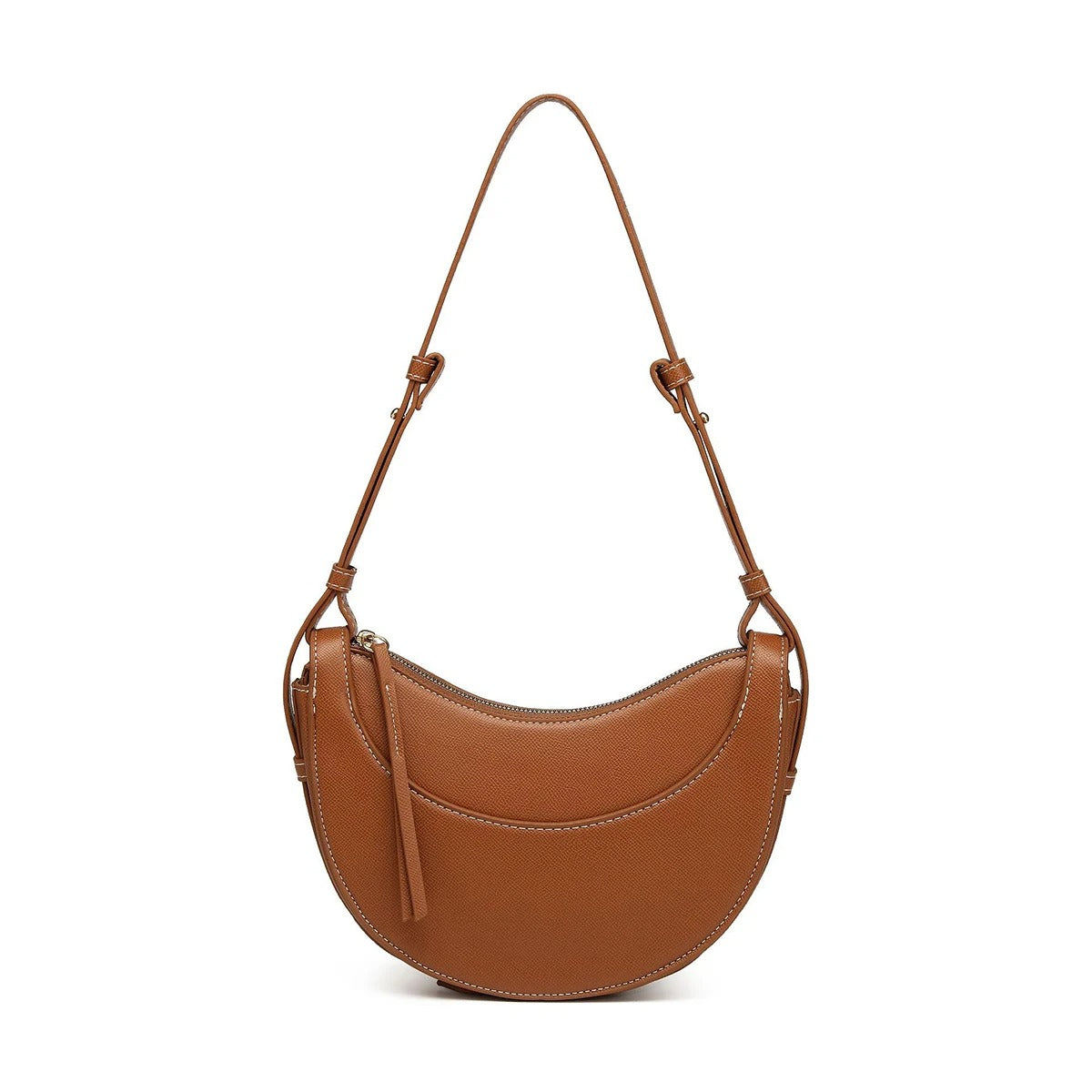 NORA — Elegant hobo-väska i mjuk mockaimitation