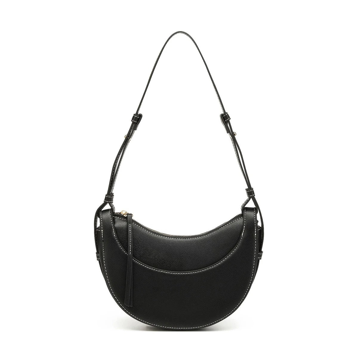 NORA — Elegant hobo-väska i mjuk mockaimitation
